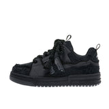 Breakj Shoe Designer Plane Small Ticket Black Knight Trend Casual Bread Shoes Men And Women's Same Board Shoes Trendy