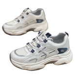 Breakj Dad Shoes Women In Tide 2025 Spring And Autumn New Breathable Thick Background Wear-Resistant Hong Kong Wind Blowing Street Leisure Sports