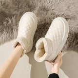 Breakj Atmosphere With Thick Bottom Snow Boots Women 2025 Autumn And Winter New Soft Bottom Fashion Short