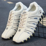 sneakers Sports shoes woman Fashion Striped Lace up Running Casual shoes women Trainers Comfortable Size 41 Sturdy