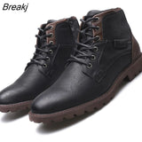 Men's Brand Ankle Boots comfortable casual Shoes For