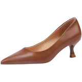High Heels Female Spring 2024 New Korean Version Sexy Pointed Head Shallow Mouth Temperament Fine Heel Black Work Single