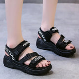 Sports Sandals Summer 2023 New Korean Platform Platform Casual Beach