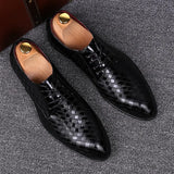 Many Young And Middle-Aged British Leather Shoes Beef Tendon Bottom Men's Shoes Flat Large Spot Quick