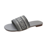 Breakj Assembly Line Dripping Soles Are Very Soft Cloth Flat And Solid Rubber Flat