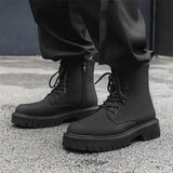 Breakj Men's British Boots Black Chelsea