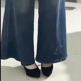 Breakj High-Heeled Shoes Design Niche Professional Single Shoes Waterproof Platform British Style Retro 2025 Ultra-Commuting