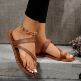 Breakj Slippers 2025 Spring New Simple Fashion Flat-Soled Sandals Women Women
