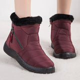 Warm Women Boots Classic Snow Boots For Women New Winter Shoes Women Waterproof Fabric Ankle Botas Mujer Female