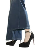Breakj High-Heeled Shoes Design Niche Professional Single Shoes Waterproof Platform British Style Retro 2025 Ultra-Commuting