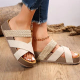 Breakj Casual Cool Drag Woman 2025 New Flat Bottom Thick-Bottom