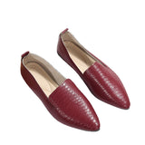 Breakj Wind Small Leather Shoes 2025 Spring And Summer New Leisure Flat Bean Shoes Net Red Light Mouth
