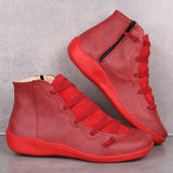Breakj Autumn And Winter New Women's Boots Large-Size Leisure Short Boots Flat Bottom Women's Casual Single