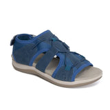 Summer New Beach Sandals Velcro Velcro Round Head Slope Heels Large Size