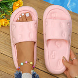 Summer Thick Bottom Cloud Slippers Women Lightweight Non Slip Platform Sandals Woman Casual Comfy Soft Sole Slides Shoes