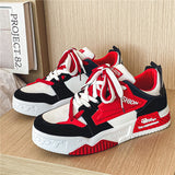 Breakj Men's Shoes 2025 New Niche High-Thick And Thinable Board Shoes Men's Thick-Bottomed Sports Casual Fashion