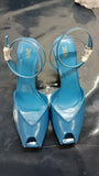 Breakj Home 2025 Summer New Fish Mouth Sandals With Coarse Heel Toe Sandals