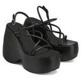 Summer 2024 Sexy Plus Size Wedge With Open Toe