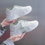 Shoes Female Ins Trendy Breathable 2023 New Summer Versatile Casual Web Celebrity Sports Running Small White