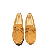 Breakj Dou Shoes Single Shoes Winter 2023 New Korean Version Of Women's Suede Flat Casual Shoes Lazy People A Foot Pedal Cotton Shoes