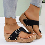 Breakj Thick-Soled Women's Shoes In The Summer Of 2025 Large-Size Wish Slopes And Women's Toe