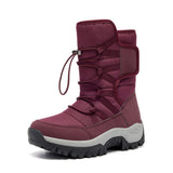 Men's Down Snow Boots Plus Thick Warm And Cold Cotton Shoes Northeast Waterproof And Anti-Slip Outdoor Cotton