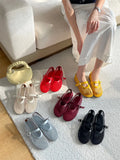 Breakj New Fishing Net Hollow Low Help Shallow Single Shoes Women's