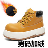 Breakj Men's Stylish Outdoor Platform Work Boots