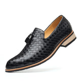 Breakj Casual Set Foot Single Shoes Fashion Tassel Lazy Shoes Large Size Loafers Wenzhou Men's
