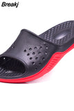 Men Rubber Slippers Beach Shoes Slides Slates Palm Clap Casual Women Outdoor Indoor Sandalias Mujer Verano 2023