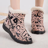 Warm Women Boots Classic Snow Boots For Women New Winter Shoes Women Waterproof Fabric Ankle Botas Mujer Female