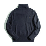 Turtle Neck Knitted Sweater Men Solid Cashmere Soft Oversized Thick Warm Men Pullovers Tops Sweater Knitting