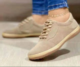 New Women Casual Shoes Lace-Up Round Head Student Sports Shoes Spring Autumn Ladies Sneakers Fashion Couple Walking