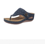 Breakj Cool Slippers Women 2025 Summer New Large-Size Hollow Metal Thick Bottom Cold Slippers