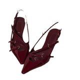 Breakj New Fashion Single Shoes Retro Pointed Women's Shoes High Heels