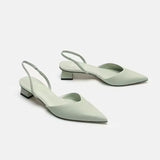 Breakj Sandals Women 2025 New Summer Simple Sharp Heeled Sandals Women's High Heel Fine Fashion Single
