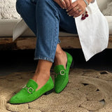 Breakj Spring And Autumn 2025 Sharp-Pointed Muller Shoes 40-43 Shallow Fastener Large Size Casual Single Shoe