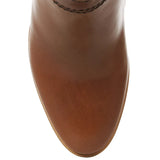Women's Large Size Brown Thick, High Heels, Knee-Length Boots, Winter Chengdu E-Commerce