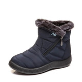 Women Boots Thick Bottom Ankle Boots Women Waterproof Boots Fashion Women Shoes Solid Color Ladies Shoes Female