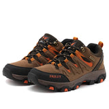 Breakj Men's And Women's Shoes Hiking Shoes Autumn And Winter Low Outdoor Hiking Cross-Country Shoes Wear-Resistant And Slippery Large-Size Tourism