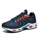 Breakj New Air Cushion Cushion Rebounding Running Shoes Men's Mesh Breathable Wear-Resistant Sneakers Men's Running