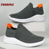 New Breathable, Light and Comfortable Sleepers for Men Slip on Mesh Casual Women's Shoes Wearable Fashion Lover