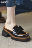 Ladies' Slippers Cover Toe Platform Luxury Slides Mules for Women 2023 Med Pantofle Designer New Flat PU Patent