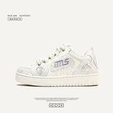 Breakj Shoes To Destroy The Aesthetics Of The National Style Designer Trendy Shoes Small White Shoes Men's Shoes White Shoes Bread Shoes Men's Shoes Men's