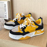Breakj Men's Shoes 2025 New Niche High-Thick And Thinable Board Shoes Men's Thick-Bottomed Sports Casual Fashion