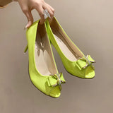 New High-Heeled Sandals Fish Mouth Thin High-Heeled Women's Sandals Large Size Sexy High-Heeled