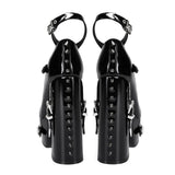 Breakj Lolita Gothic Rivet Y2K Hottie High Heeled Women's Singles