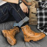 Breakj Men's High Top Vintage Boot