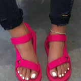 New Summer Flat Women's Shoes High Quality Outdoor All-match Casual Comfortable Non-slip Large Size Women Beach