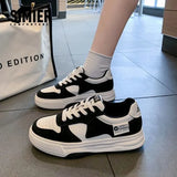 Shoes Children Autumn Mixed Batch 2024 New Platform Platform Black And White Color Basic Women's Casual Fat